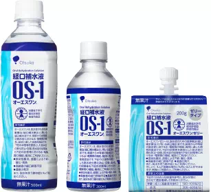 オーエスワン500mL、オーエスワン300mL、オーエスワンゼリー　商品画像